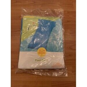 Sun Squad Inflatable Pool Float Built in Pillow 67.5 in L x 25 in W  x 9 in H